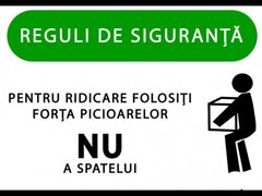 indicator pentru ridicare folositi forta picioarelor nu a spatelui